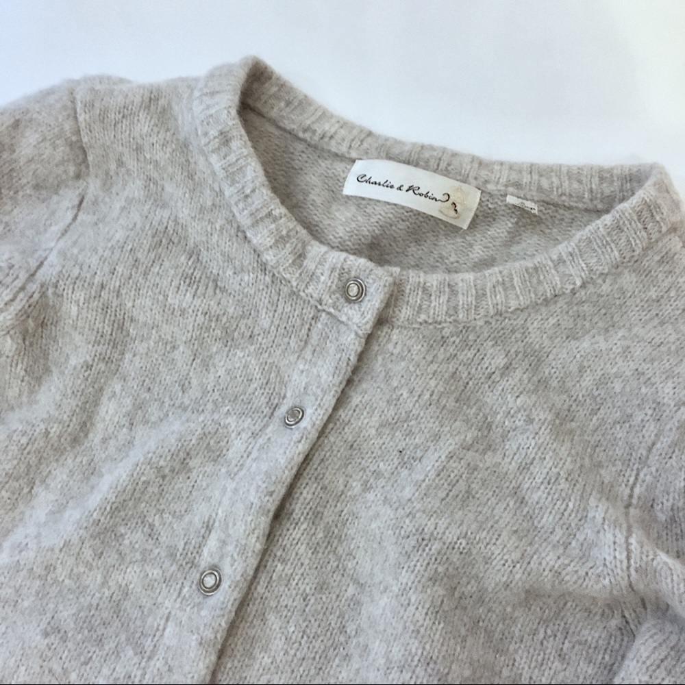 Anthropologie 90s Style Cropped Cardigan